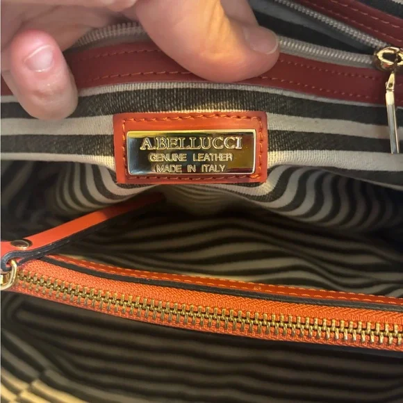 Asia Bellucci Italian Leather Bag - Picture 10 of 11